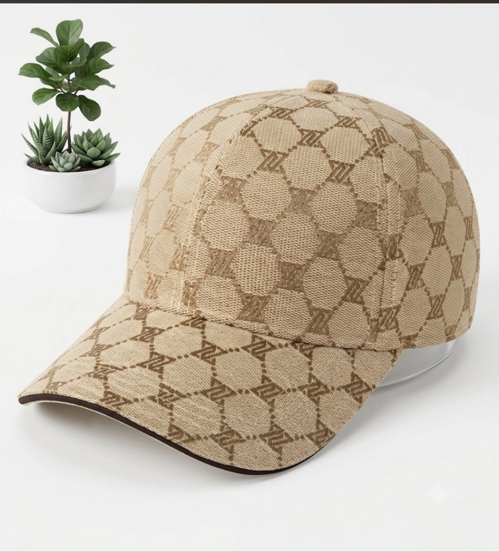 Gorra Louis V marrón